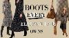 5 Classic Boots For Ladies Fall U0026 Autumn