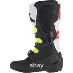 ALPINESTARS MX Motocross Offroad TECH 5 Boots (Black/Red/Yellow) Choose Size
