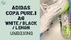 Adidas Copa Pure 1 Artificial Grass Ag Boots White Black Yellow Review And Unboxing