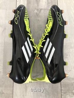 Adidas F50 Adizero XTRX SG Black Yellow Professional Soccer Cleats Boots US12