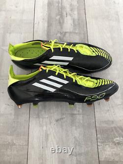 Adidas F50 Adizero XTRX SG Black Yellow Professional Soccer Cleats Boots US12