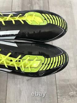 Adidas F50 Adizero XTRX SG Black Yellow Professional Soccer Cleats Boots US12