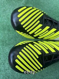 Adidas Mens Predator LZ TRX FG V20976 Black Yellow Soccer Cleats Boots Size 12