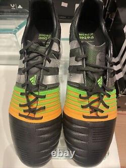 Adidas Nitrocharge 1.0 FG Pro Football Boots Brazil Green Yellow