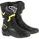 Alpinestars Smx-6 V2 Vented Street Boots-black/yellow Fluo (size 49) 3404-1150