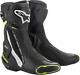 Alpinestars Smx Plus Vented Boots Black White Yellow 40