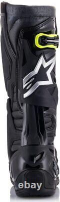 Alpinestars Tech 10 Boots Black/YellowithPink Size 13 2010520-1991-13