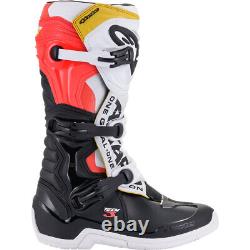 Alpinestars Tech 3 Offroad Boots (Black / White / Red / Yellow) 9