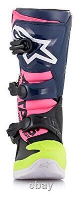 Alpinestars Tech 3S Boots Black/YellowithRed 5 2014018-1538-5