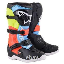 Alpinestars Tech 3S Boots Black/YellowithRed US 2 2014018-1538-2