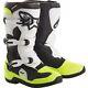 Alpinestars Tech 3s Youth Boots, Black/white/flo Yellow All Sizes