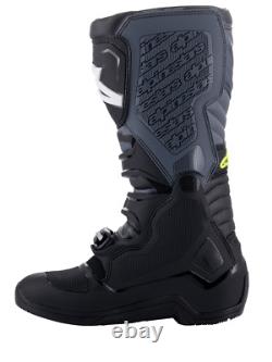 Alpinestars Tech 5 Boots Black/Gray/Yellow Fluo Size 5