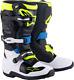 Alpinestars Tech 7s Boots Black/enamel Blue/fluo Yellow 4