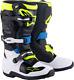 Alpinestars Tech 7s Boots Black/enamel Blue/fluo Yellow 8