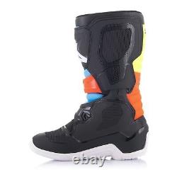 Alpinestars Youth Tech 3S Boots Black/YellowithRed US 8 2014018-1538-8