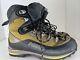 Asolo Titan Gv Mountaineering Boots Mens Size 9 Lace Up Gortex Gtx Yellow Black
