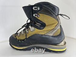 Asolo Titan GV Mountaineering Boots Mens Size 9 Lace Up Gortex GTX Yellow Black