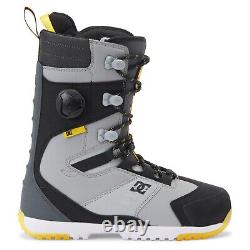 DC shoes Premier Hybrid Black Gray Yellow Laces Boa Boots 2024 Boots Snowb