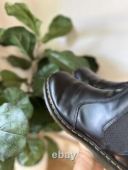Dr Marten Black Nappa Leather 2976 Chelsea Boots Doc Sz EU 37/ 4 UK/ 5 US