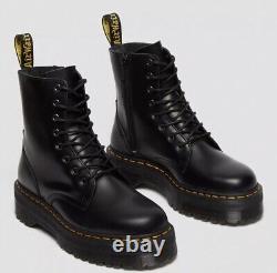 Dr. Marten's Jadon Smooth Leather Platform Boot Women (Sz 7) / Men (Sz 6)