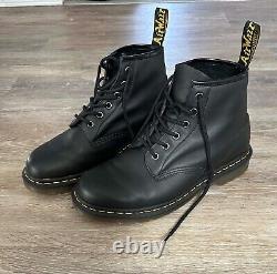 Dr. Martens 101 Smooth Leather Ankle Boots Unisex Men's 9, Women's 10