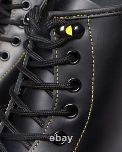 Dr. Martens 1460 Boots Black Yellow Painted 31158001