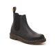 Dr Martens 2976 Yellow Stich Black Chelsea Boots For Women Size 7