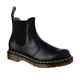 Dr Martens 2976 Yellow Stich Black Smooth Leather Chelsea Boots M 7 W 8