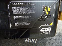 FLY Racing Marker Boot Black/yellow Size 13 361-97313