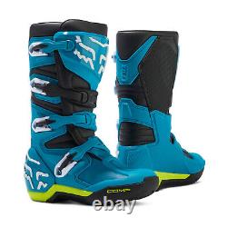 Fox Racing Youth COMP Motocross Boots (Black/Yellow) (Size 5) 30471-026-5
