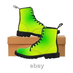 Green/Yellow Gradient Canvas Boots (ALL COLORS AVAILABLE)