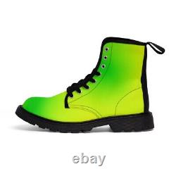 Green/Yellow Gradient Canvas Boots (ALL COLORS AVAILABLE)