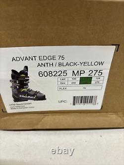 HEAD Advant Edge 75 Ski Boots Black Yellow MP 27.5 #5K1