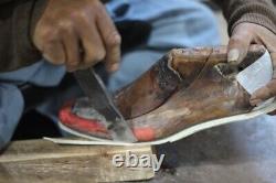 Handcrafted Cowboy Crocodile Print Yellow Leather Western Ankle Handmade Boots