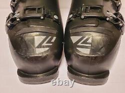 LANGE RX 130LV SIZE 27-27.5 SKI BOOTS BLACK YELLOW GREAT CONDITION with SWIX BAG