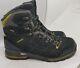 Lowa Mountain Boots Vantage Gtx Mid Gore-tex Black/yellow Men's Size 12 Us
