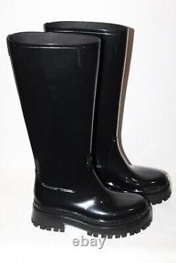 Lemon Jelly Artemis Black. Waterproof. Rain Boots Comfy 09 Size 38