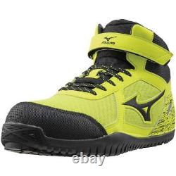 MIZUNO WORKING Safety Shoes Almighty SD13H WIDE F1GA1905 Yellow US7.5(25.5cm)