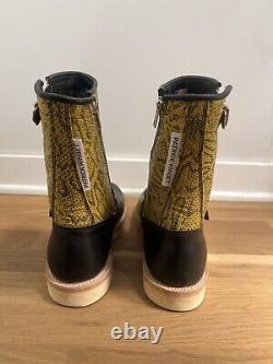 MNS 11 Leather Black/Yellow Two Thousand Never Mason Boots Made In The USA