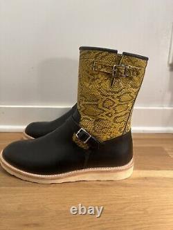 MNS 11 Leather Black/Yellow Two Thousand Never Mason Boots Made In The USA