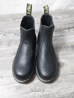 New DR MARTENS WOMEN'S 2976 Yellow STITCH LEATHER CHELSEA BOOT SIZE 8 EU 41