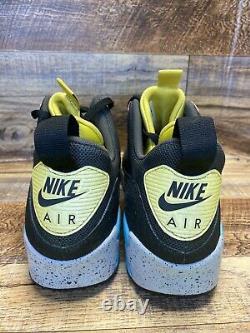 Nike Air Max 90 Sneaker Boots Mens Size 9.5 616314-001 gray Blue Yellow