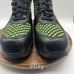 Nike Air Max Goadome ACG Boot Black Green Yellow Jamaica Woven Men Sz. 13 OG