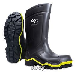 Polly Boot Rubber Composite Toe + PR Midsole RUBBER Outsole Boots Black/Yellow