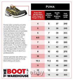 Puma'Amsterdam' 642717 Lightweight Aluminium Toe Safety Work Boot / Shoes