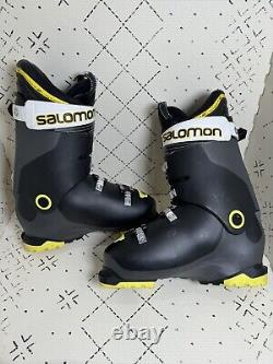 SALOMON S XPro 130 Energyzer Black Yellow Ski Boots 26/26.5 306 mm