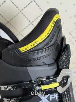 SALOMON S XPro 130 Energyzer Black Yellow Ski Boots 26/26.5 306 mm