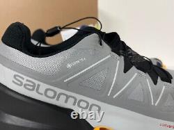 Salomon Speedcross 5 GTX GoreTex H2OPROOF Grey Black Yellow Trail Running Hiking