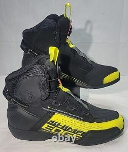 Shima Edge Vent Mens sz 10.5 Shoes motorcycle Men Black/Yellow