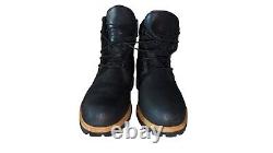 TIMBERLAND Limited Edition Men's 6 X PREMIUM GORE-TEX BOOTS Black Yellow Sz 10